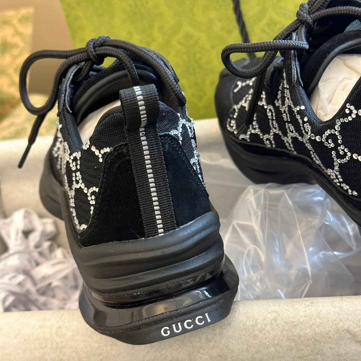 Gucci Shoes- Gucci Run Trainers Premium Designer Casual Shoes