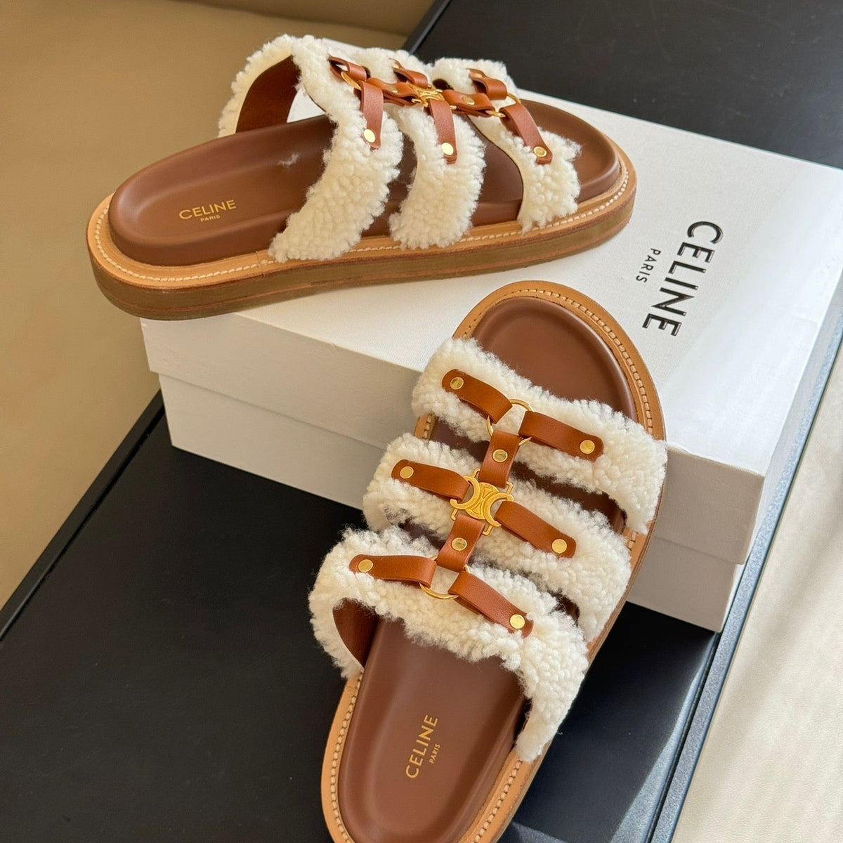 Shoes- Cel Slides Comfortable Everyday Designer Shoes