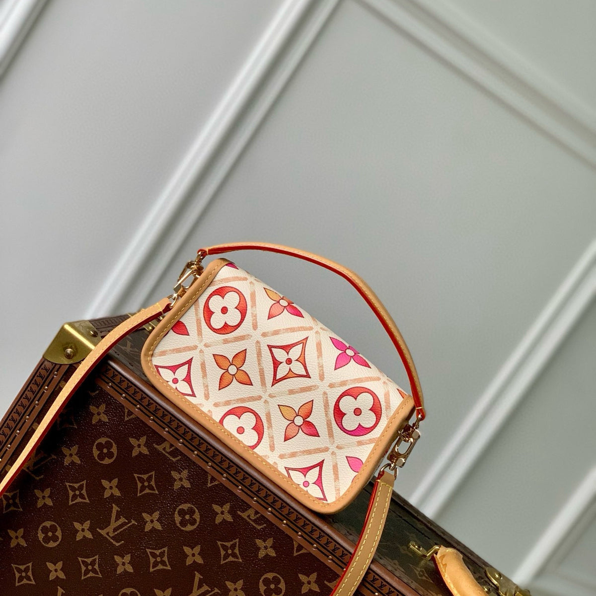 Louis Vuitton Bags- Louis Vuitton Lou Nano Diane Bag Premium Designer Shoulder Bag