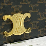 Celine Multipochette In Triomphe Canvas Bag – luxury designer cel multipochette in triomphe canvas bag at Velouxe