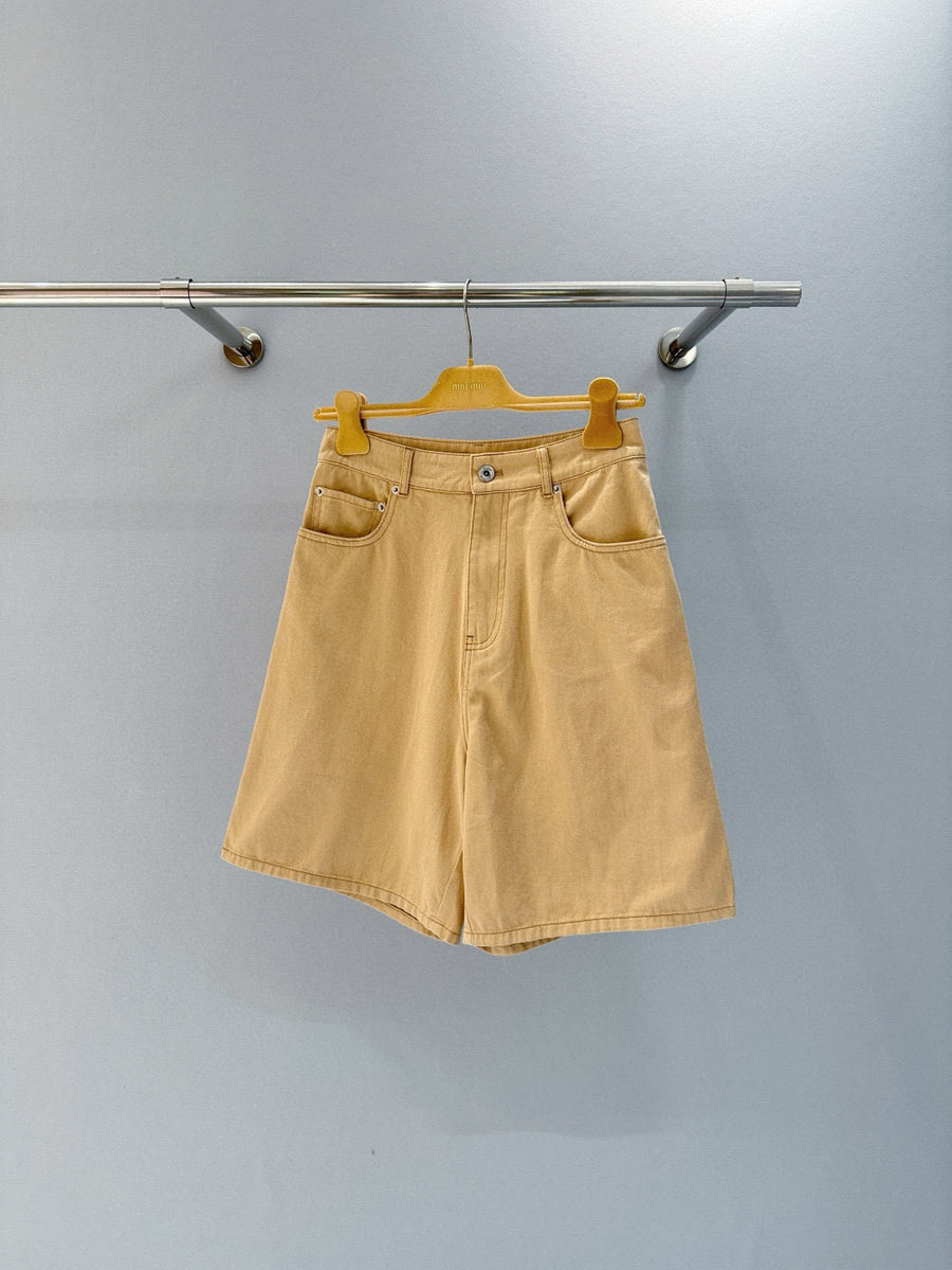 Shorts- Miu M Shorts Everyday Lightweight Designer Shorts