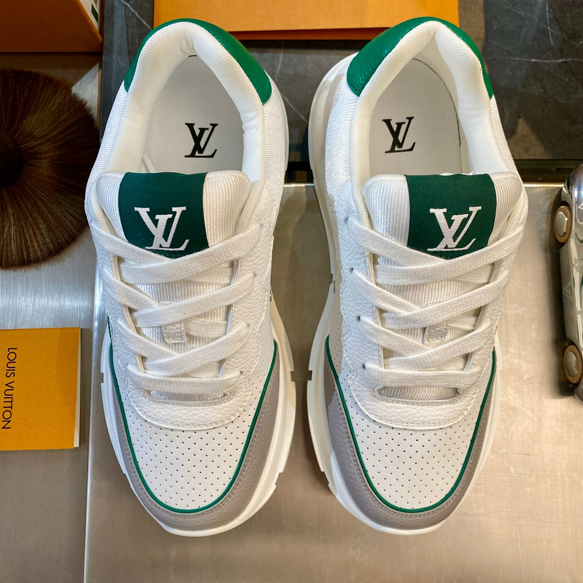 Louis Vuitton Shoes- Louis Vuitton Lou Classic Sneaker Luxury Lifestyle Designer Footwear