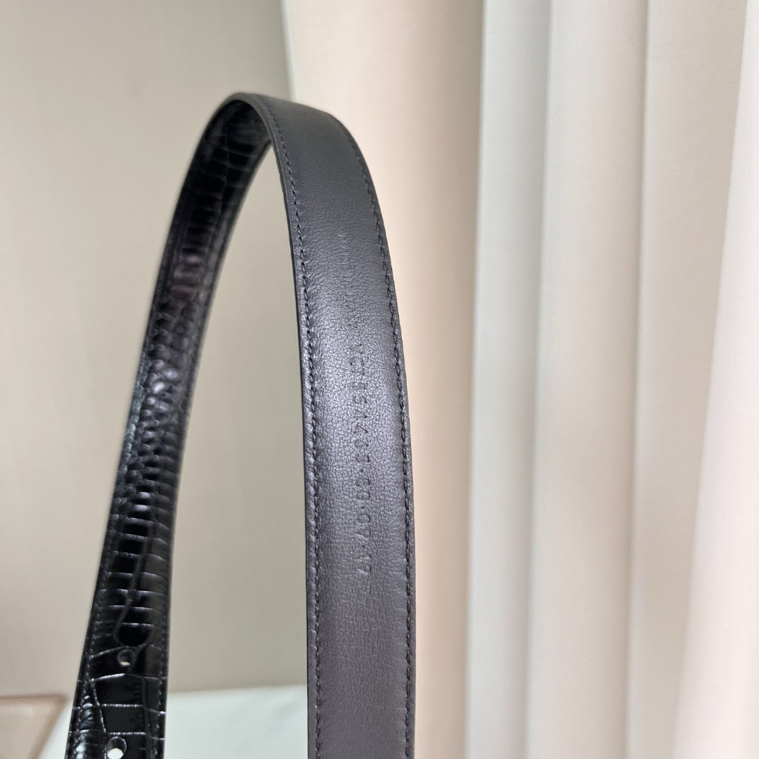 Saint Laurent Belts- Saint Laurent Belt 2 Cm Premium Leather Designer Belt