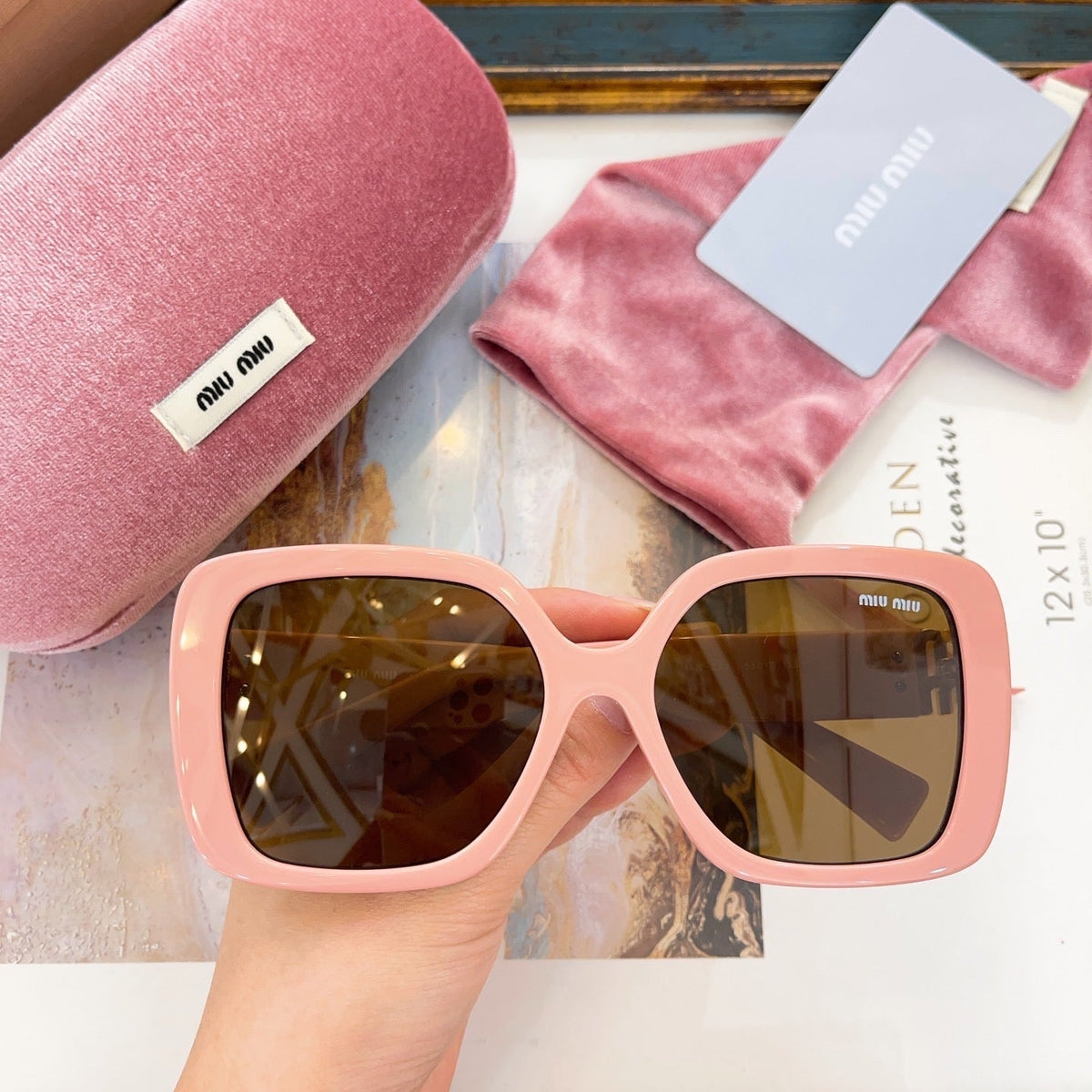 Sunglasses- Miu M Sunglasses Luxury Designer UV Sunglasses