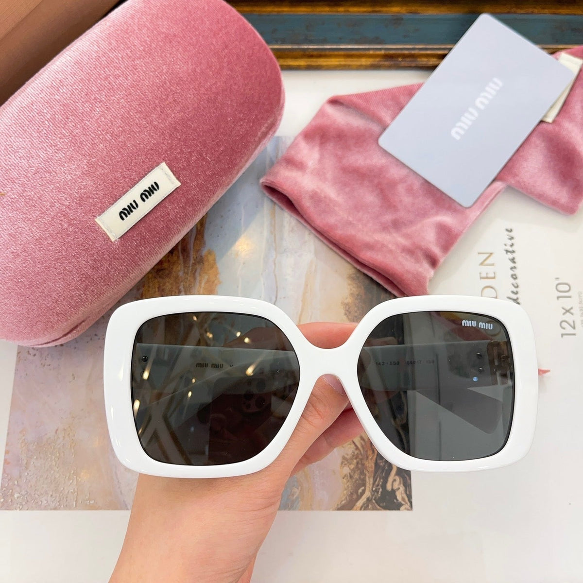 Sunglasses- Miu M Sunglasses Luxury Designer UV Sunglasses