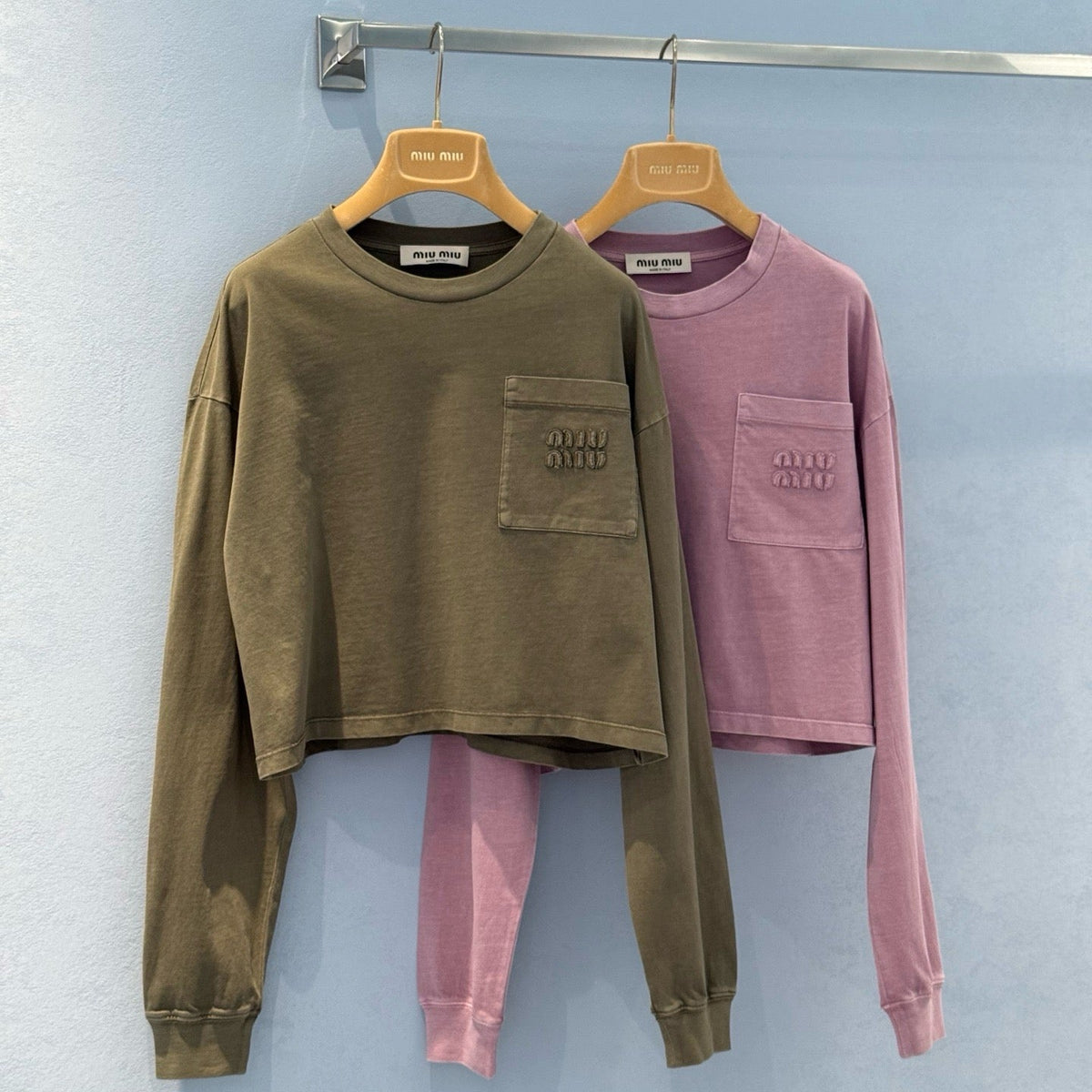 Tops- Miu M Top Premium Designer Casual Top