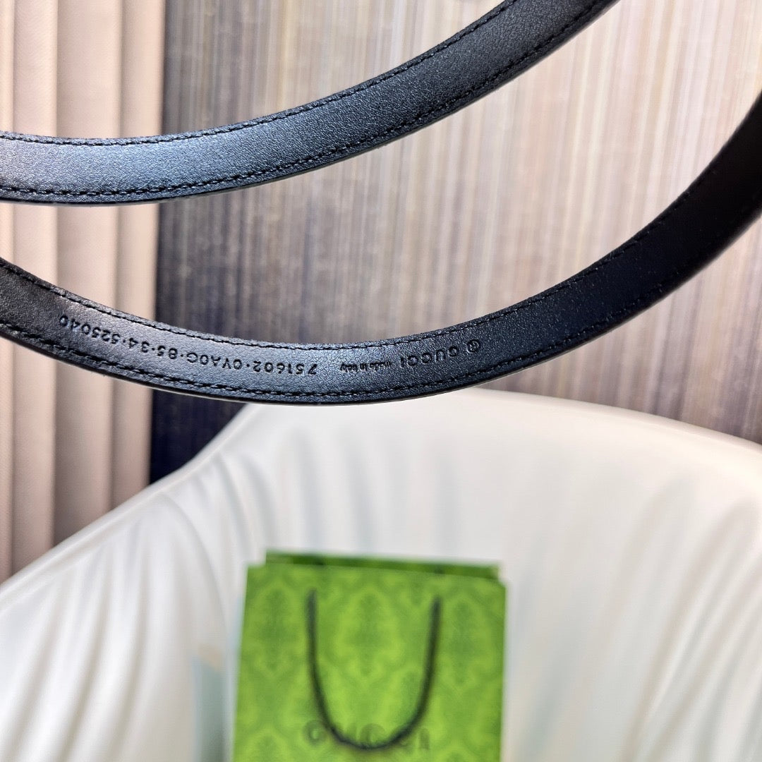 Gucci Belts- Gucci Belt 1.5 Cm Classic Everyday Designer Belt