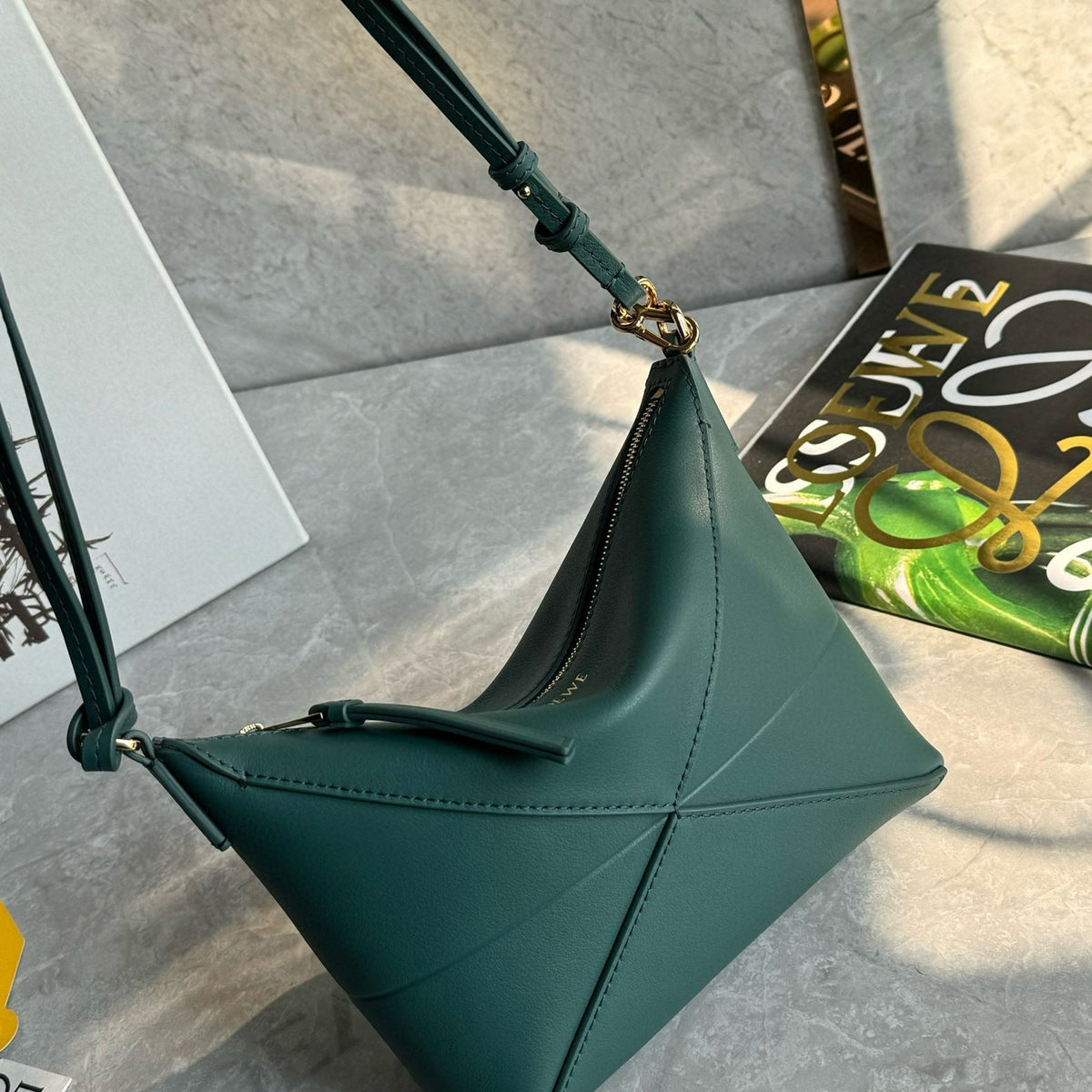 Bags- Loew Puzzle Fold Pouch Premium Designer Shoulder Bag