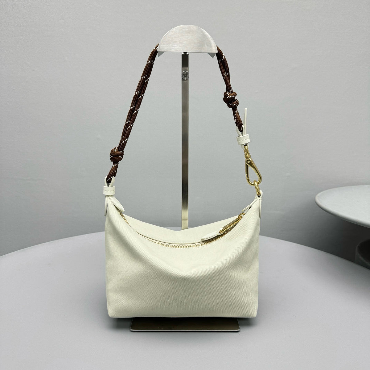 Bags- Miu M Gabardine Pouch Luxury Designer Leather Handbag
