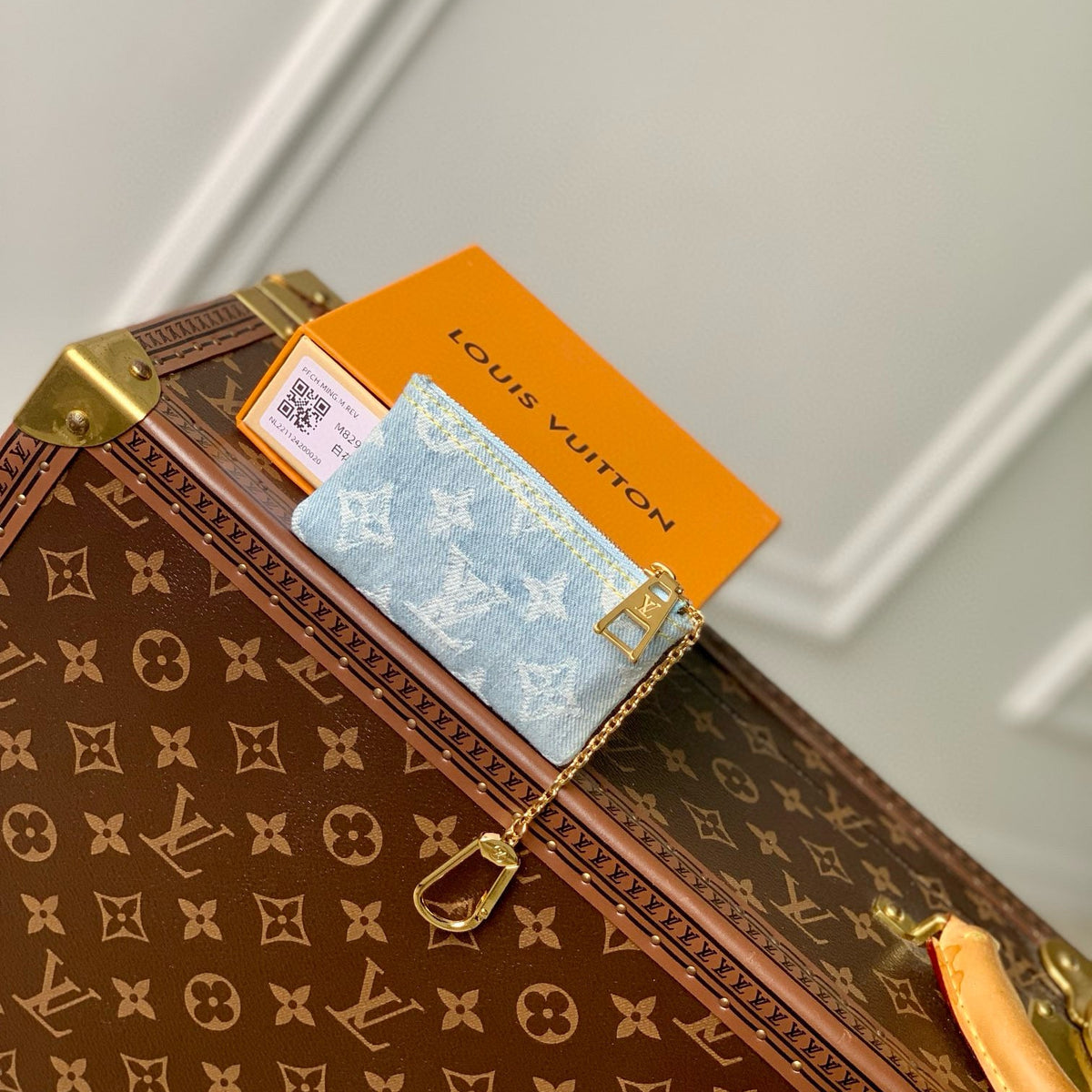 Louis Vuitton Bags- Louis Vuitton Lou Key Pouch Luxury Designer Leather Handbag