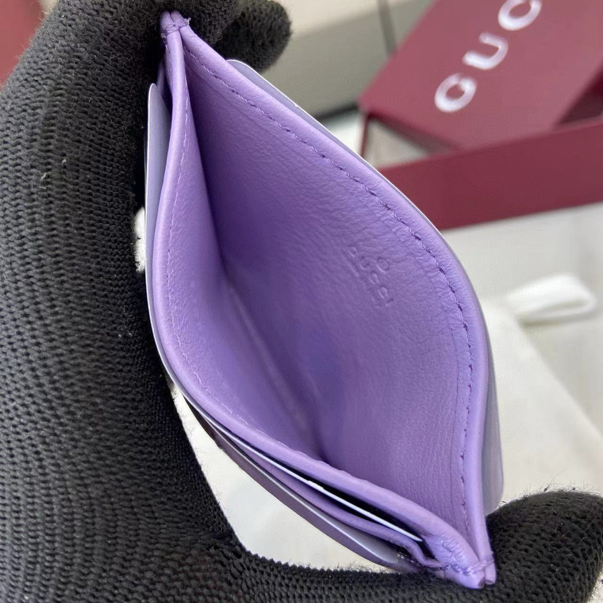 Gucci Wallets- Gucci Card Holder Elegant Everyday Leather Wallet
