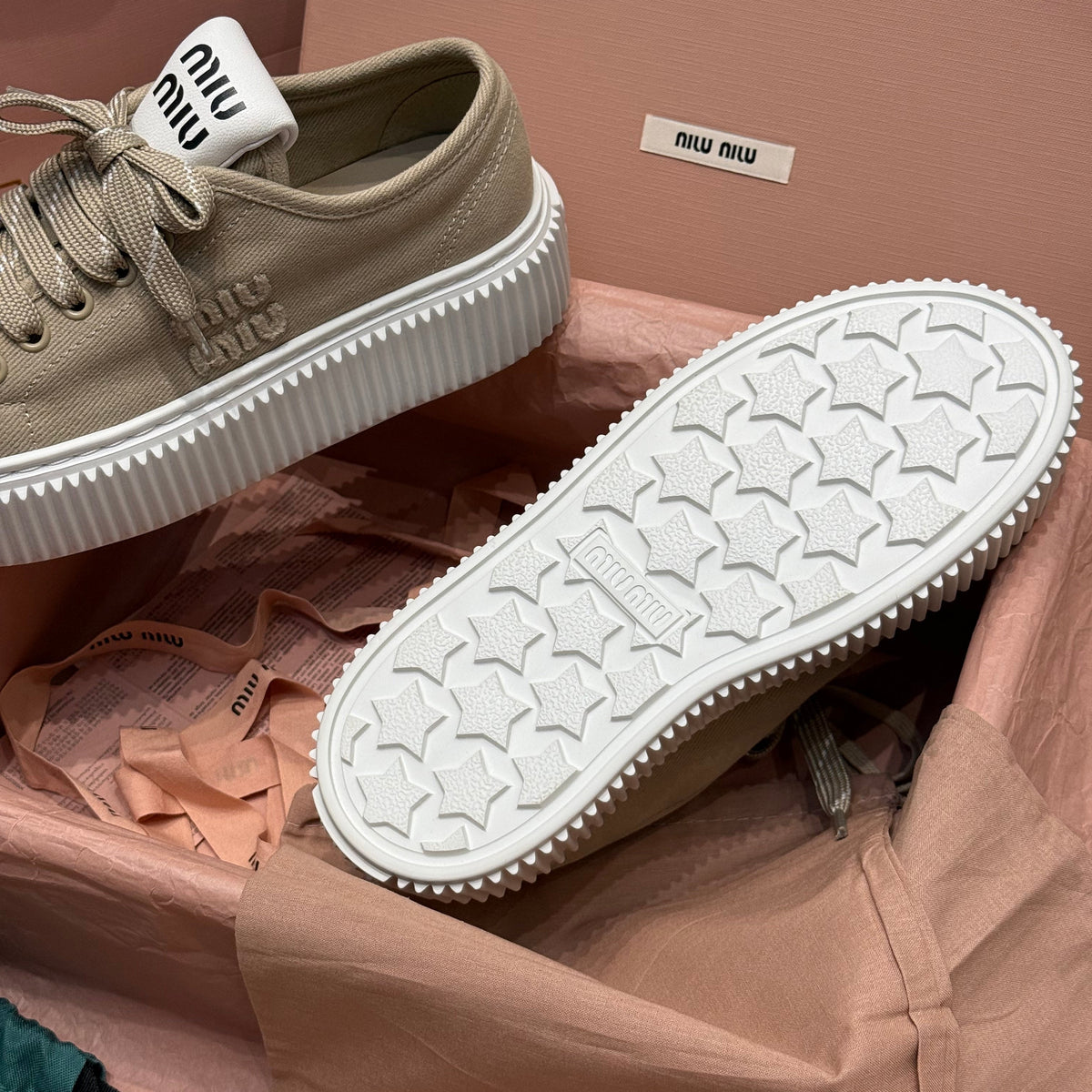 Shoes- Miu M Trainers Premium Designer Casual Shoes