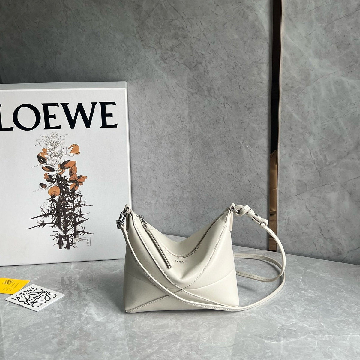 Bags- Loew Puzzle Fold Pouch Elegant Everyday Designer Handbag