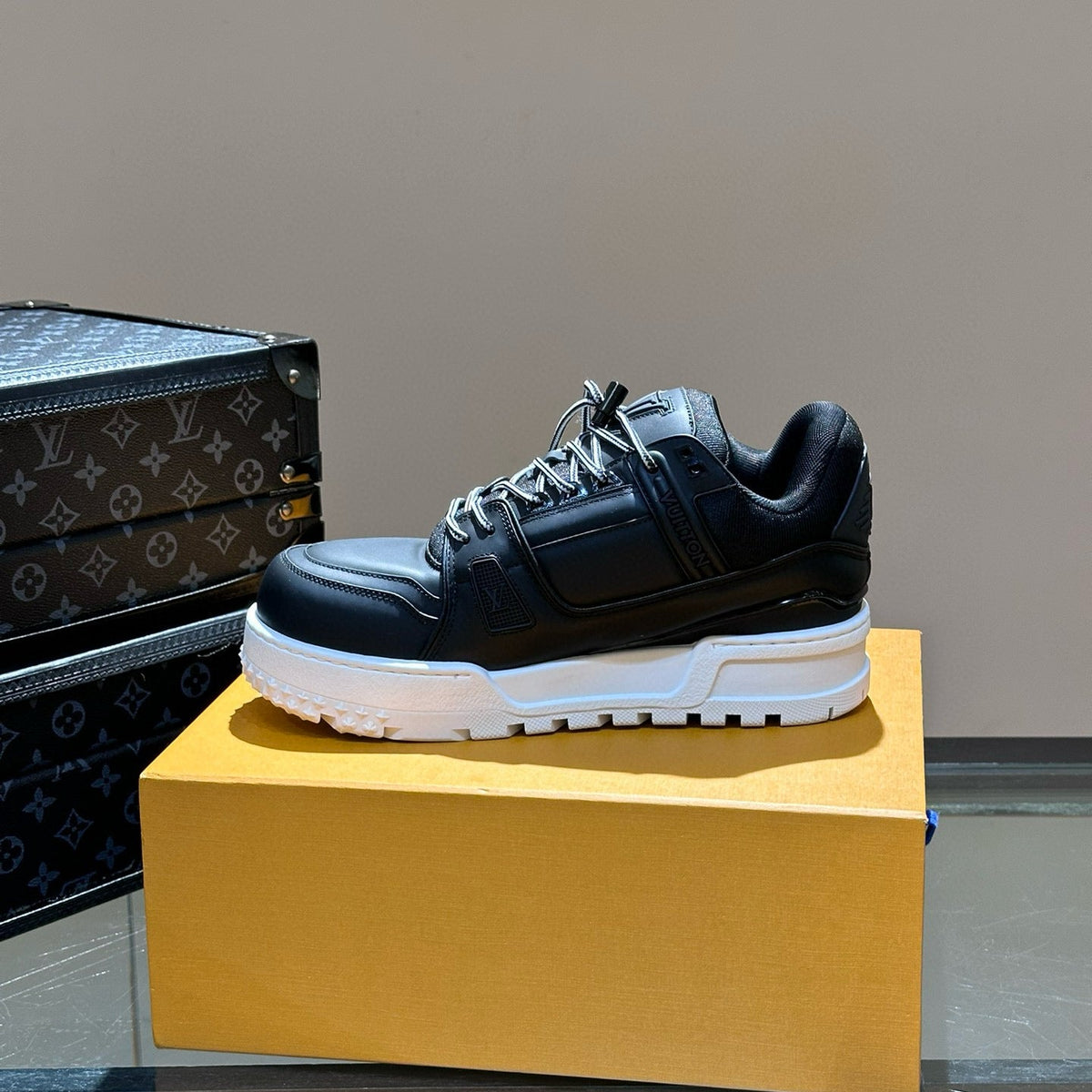 Louis Vuitton Shoes- Louis Vuitton Lou Trainers Comfortable Everyday Designer Shoes