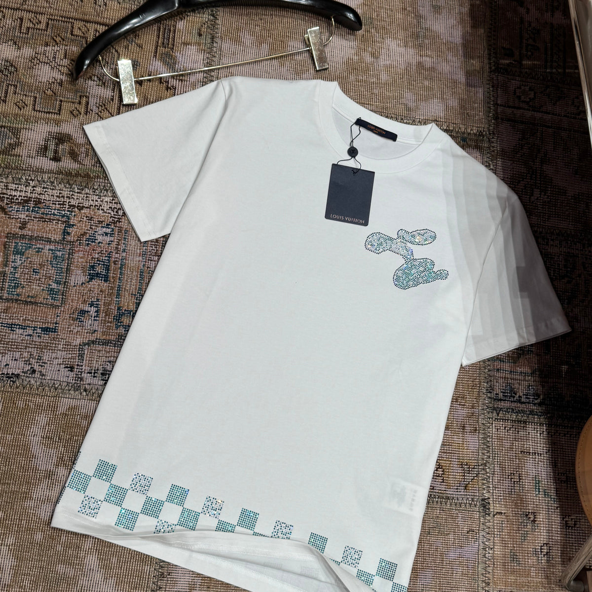 Louis Vuitton T-Shirts- Louis Vuitton Lou T-shirt Premium Designer Cotton T-Shirt
