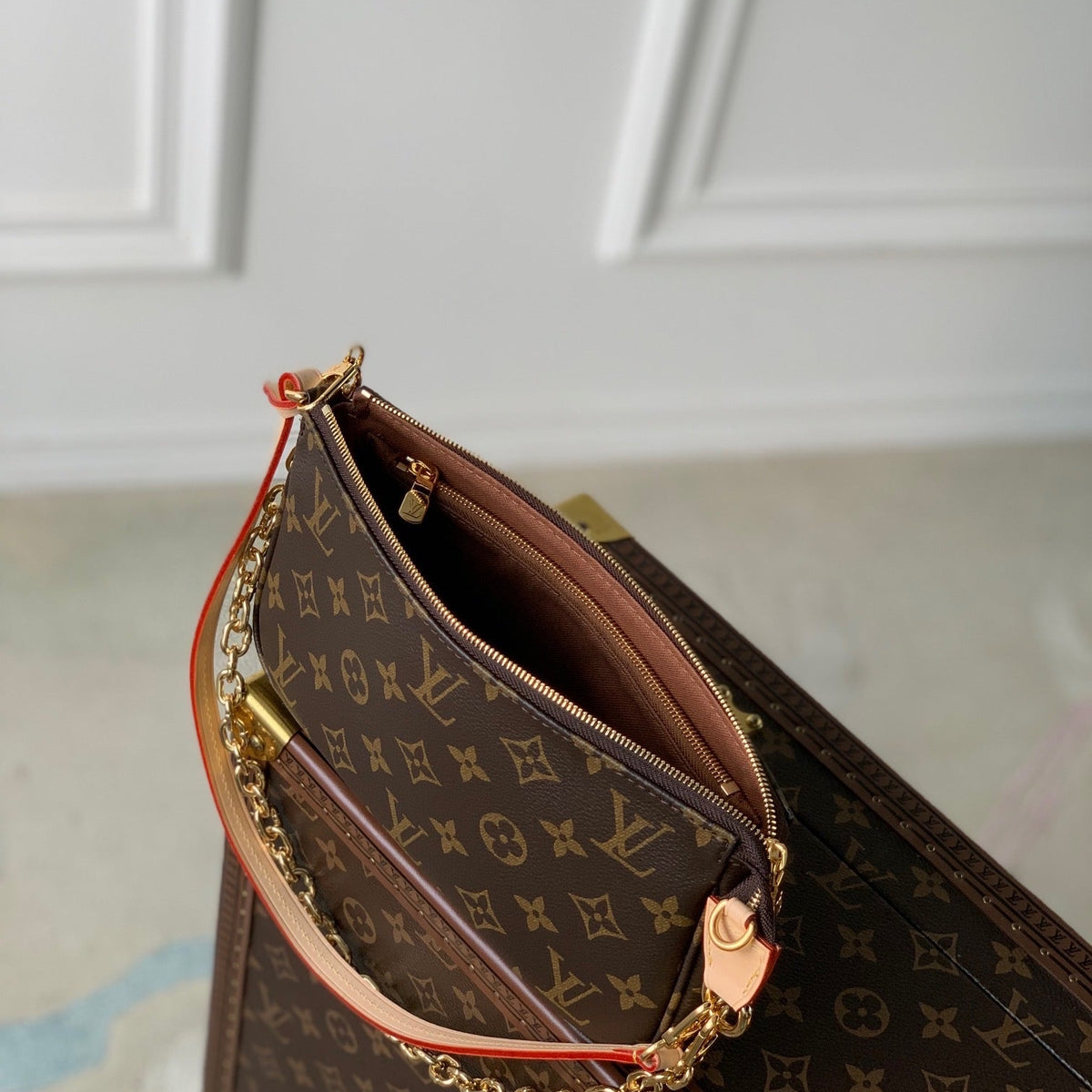Louis Vuitton Accessories- Louis Vuitton Lou Pochette Accessories Premium Everyday Designer Accessory