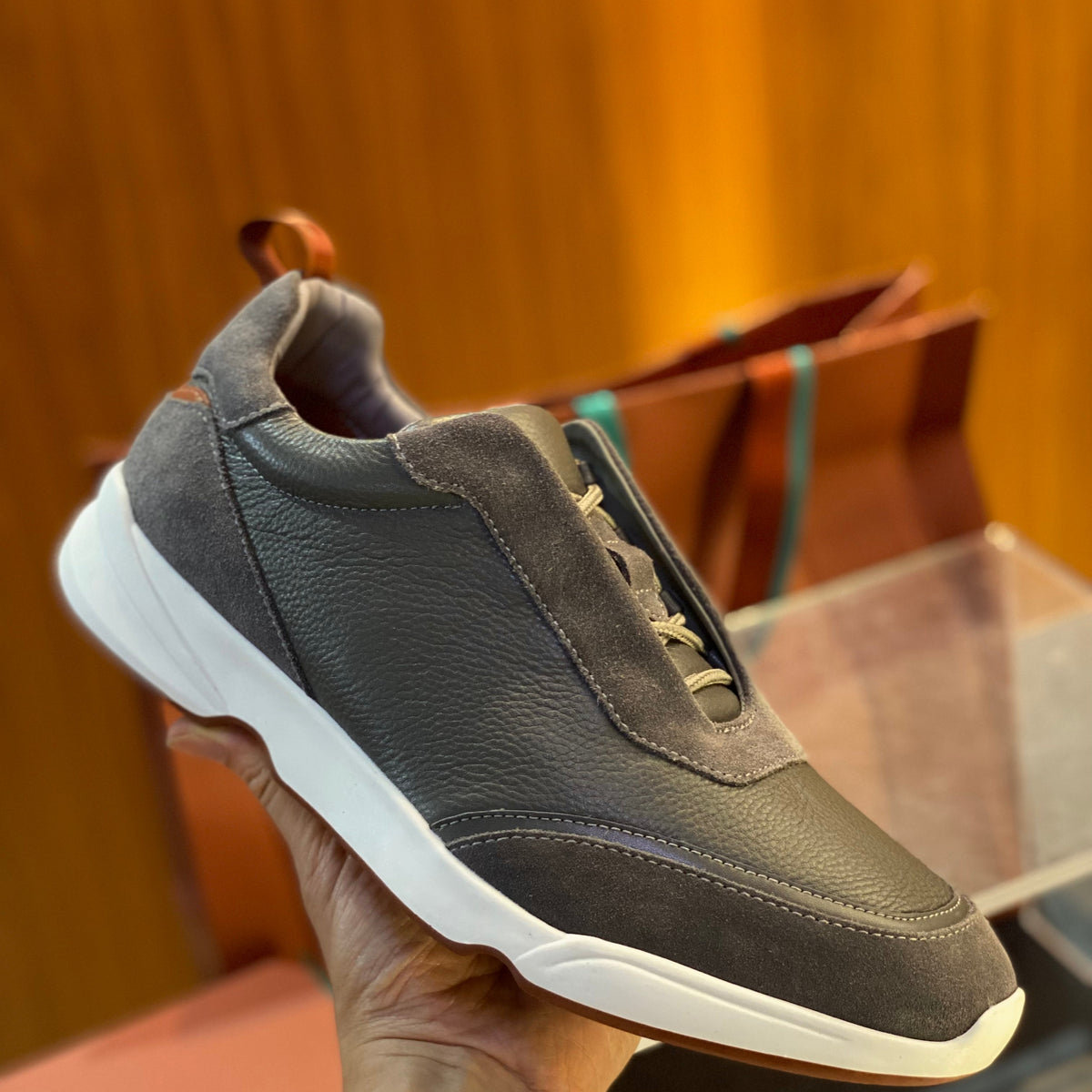 Shoes- Loro P Modular Walk Sneakers Premium Designer Casual Shoes