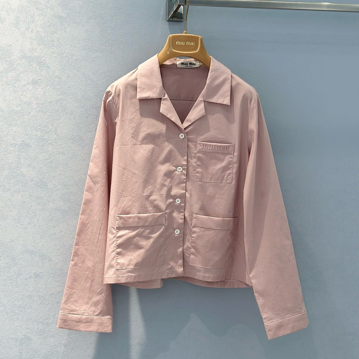 Tops- Miu M Shirt Premium Designer Casual Top