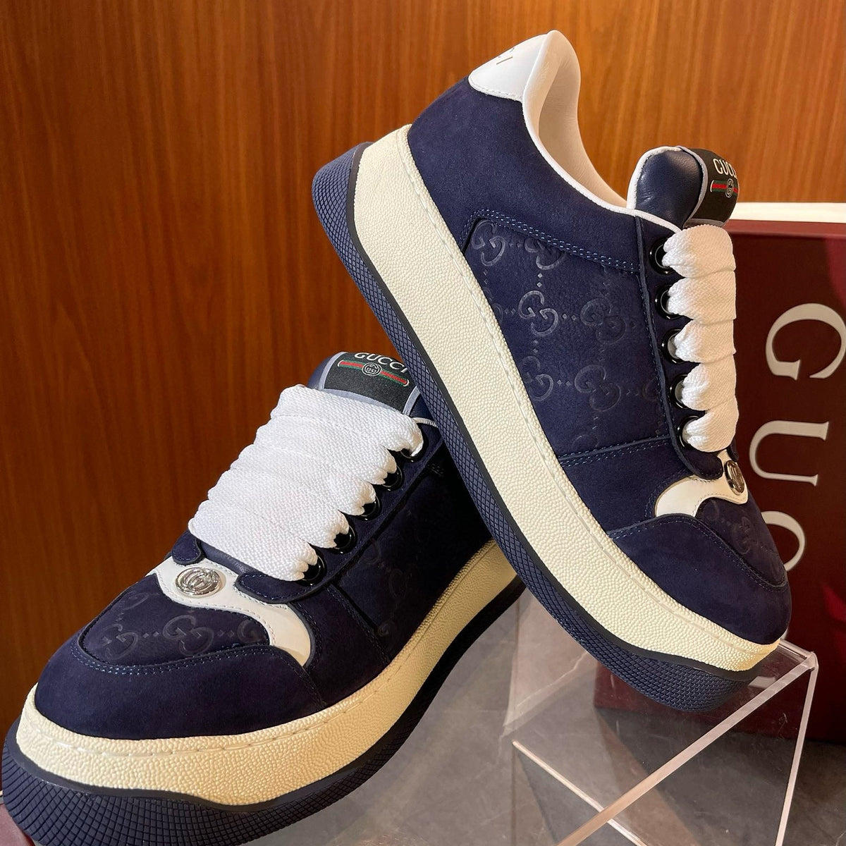 Gucci Shoes- Gucci Screener Trainers Comfortable Everyday Designer Shoes
