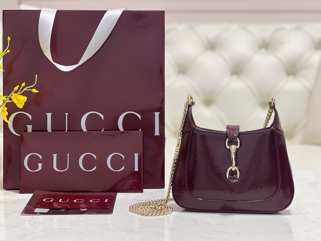 Gucci Bags- Gucci Jackie Notte Mini Bag Elegant Everyday Designer Handbag