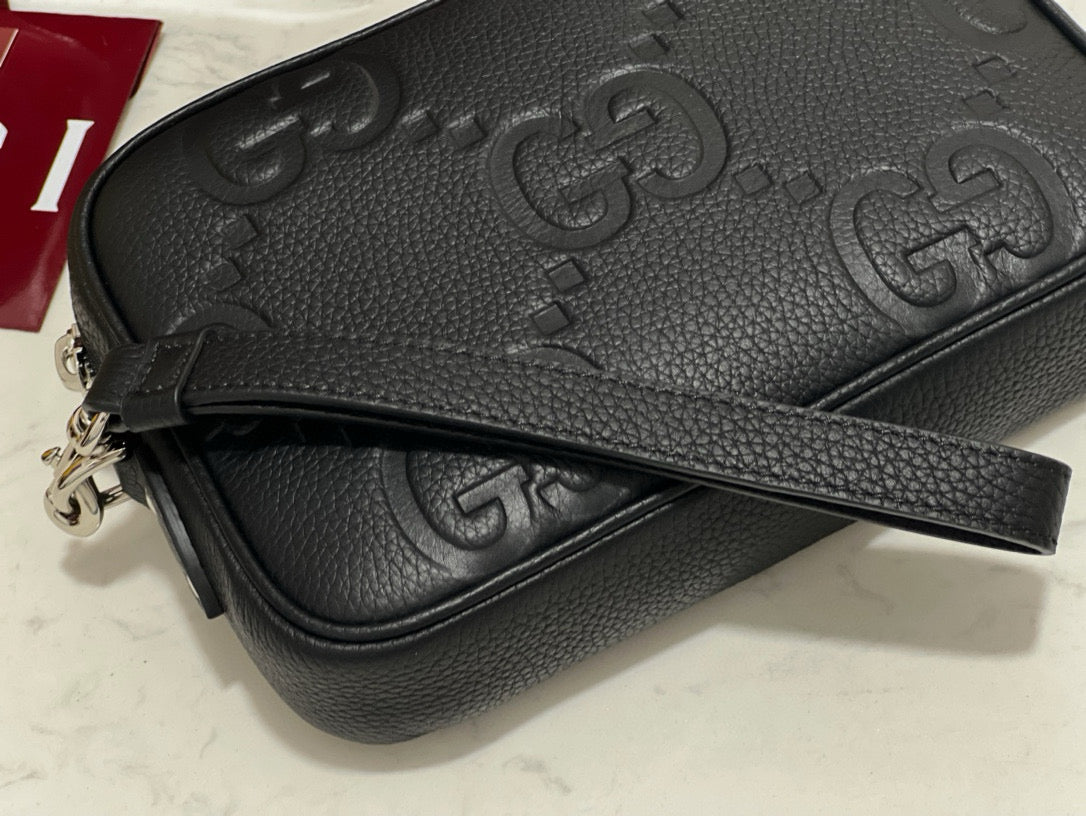 Gucci Bags- Gucci Small Jumbo Pouch Luxury Designer Leather Handbag