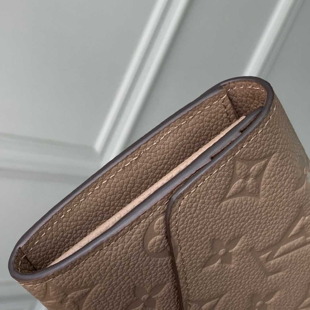 Louis Vuitton Wallets- Louis Vuitton Lou Sarah Wallet Compact Luxury Card Wallet