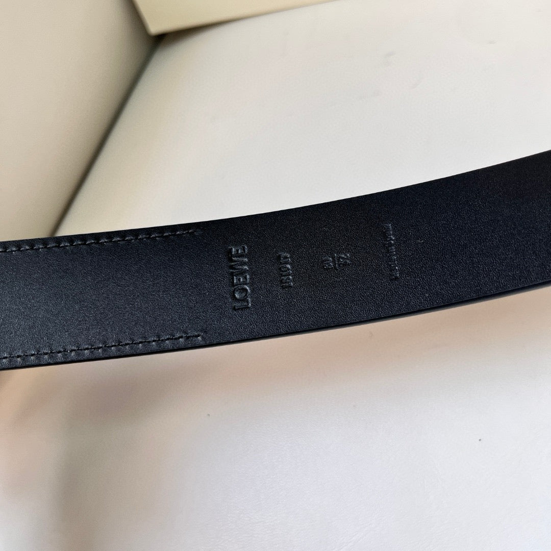 Belts- Loew Belt 3.5 Cm Premium Leather Designer Belt
