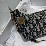 Front view of Christian Dior Diorstar Hobo Bag premium bag
