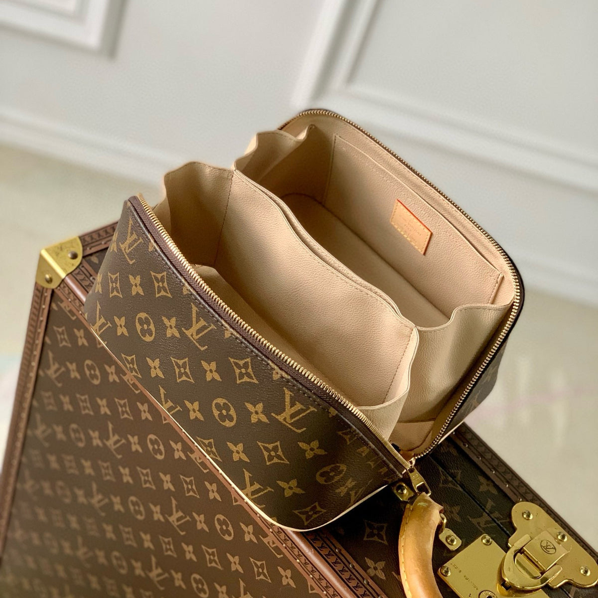 Louis Vuitton Bags- Louis Vuitton Lou Toiletry Bag Luxury Designer Leather Handbag