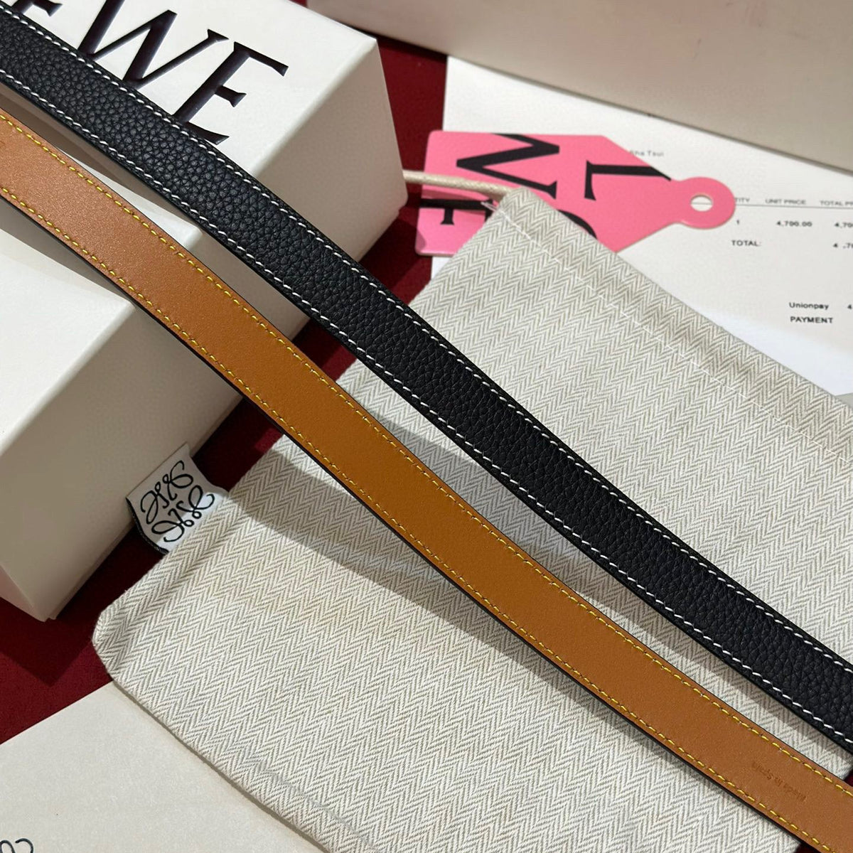 Belts- Loew Belt 20mm Premium Leather Designer Belt
