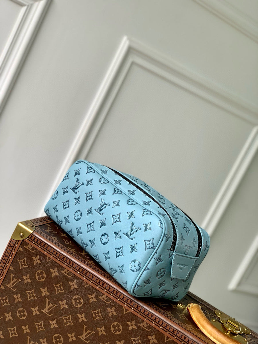 Louis Vuitton Bags- Louis Vuitton Lou Dopp Kit Toiletry Bag Elegant Everyday Designer Handbag
