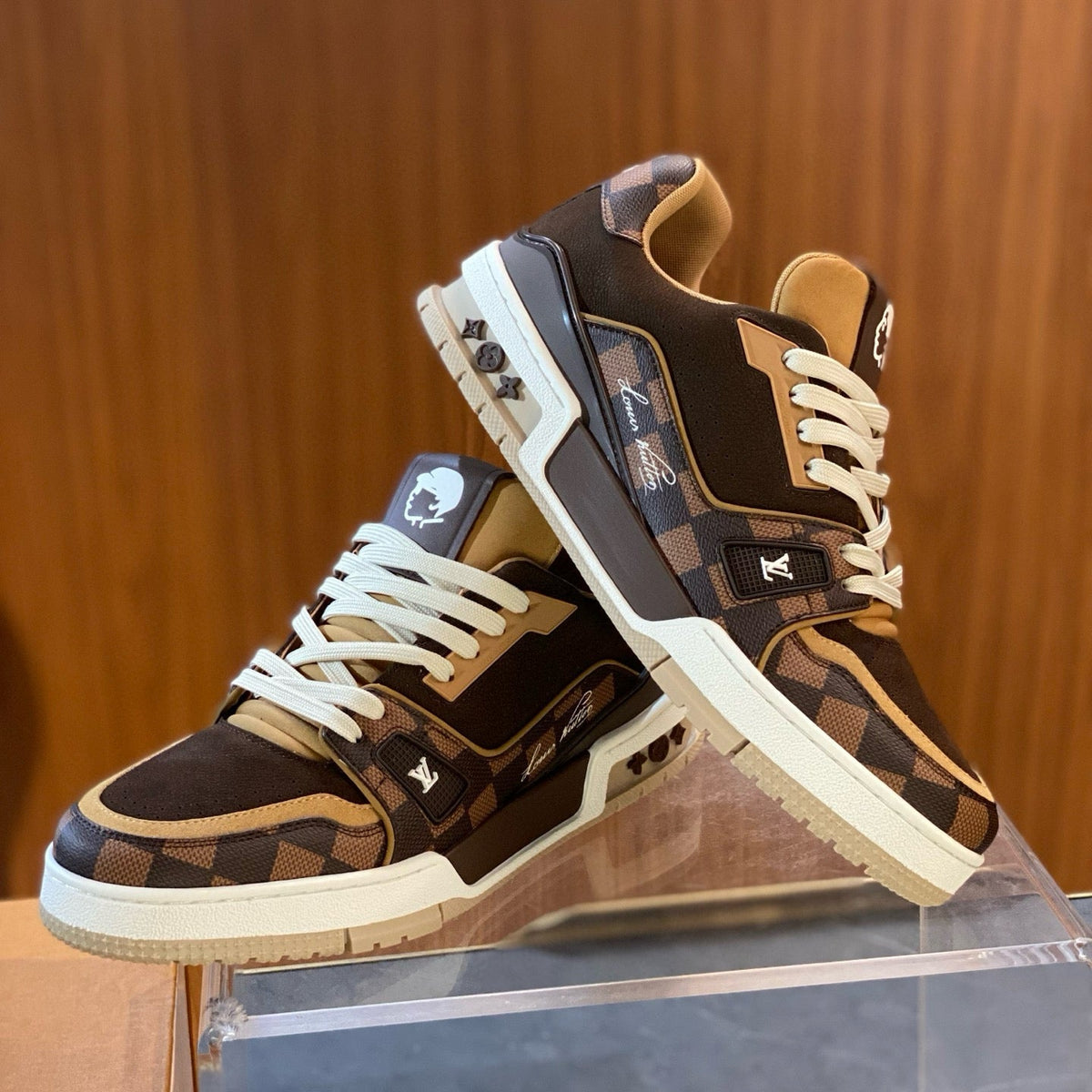 Velouxe Shoes?  Velouxe Lou Trainers Comfortable Everyday Designer Shoes