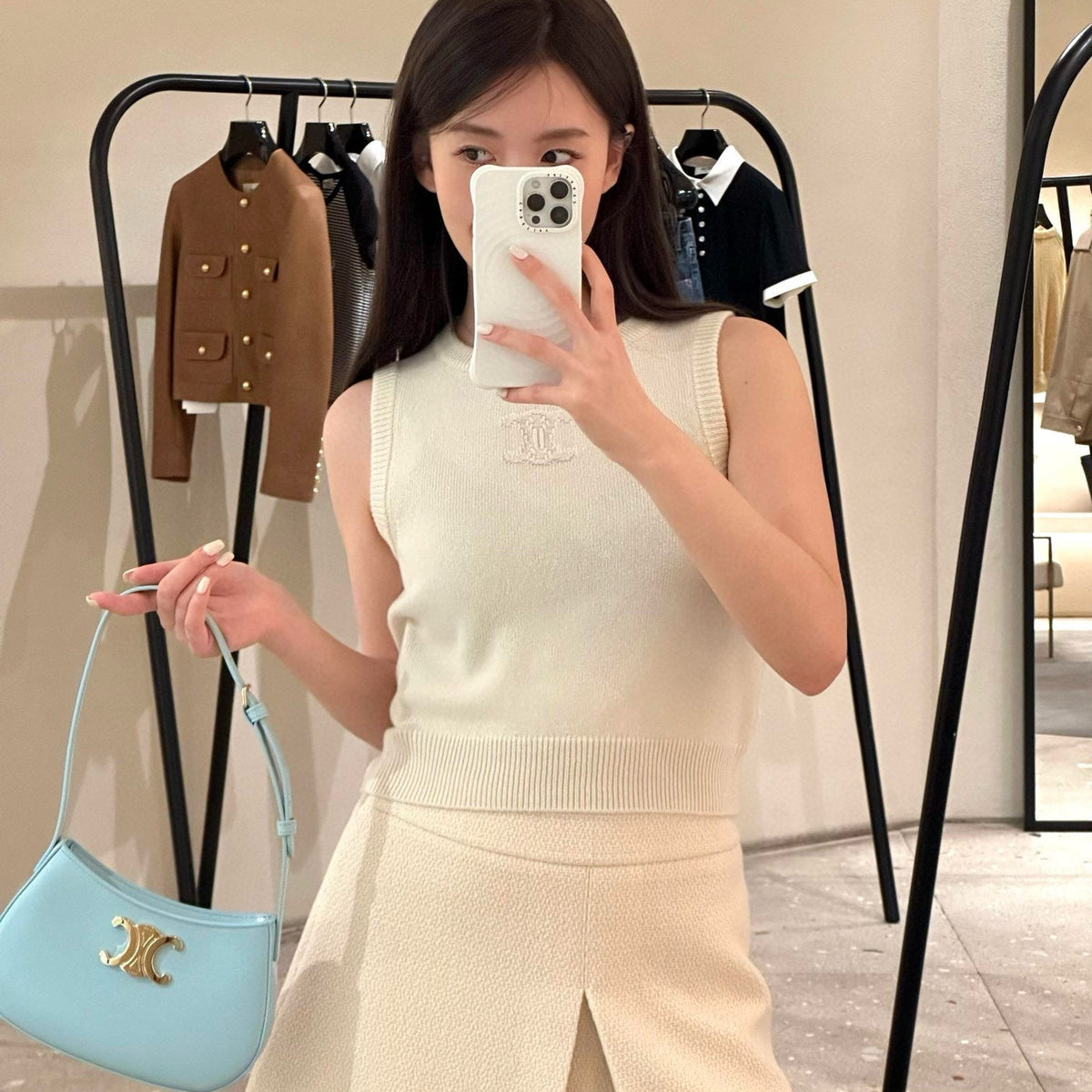 Tops- Cel Top Elegant Everyday Designer Top