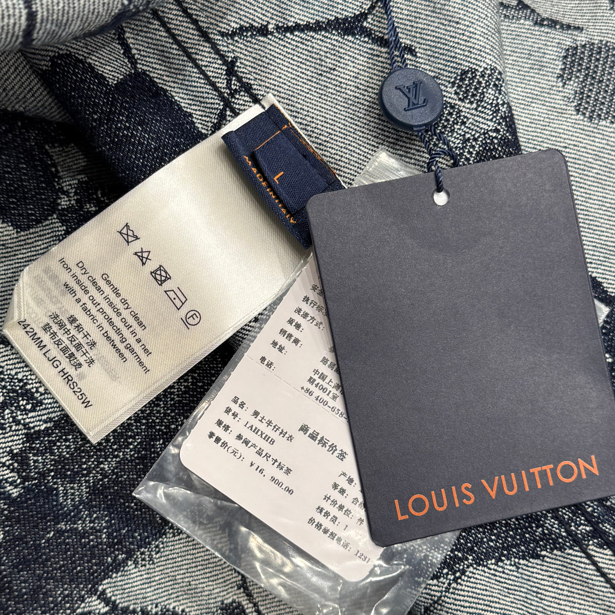 Louis Vuitton Tops- Louis Vuitton Lou Denim Shirt Elegant Everyday Designer Top