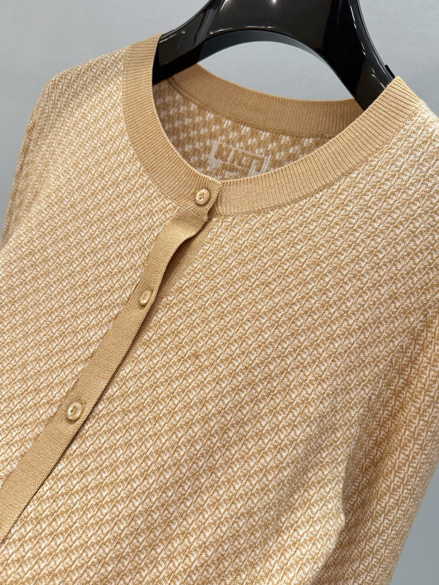 Sweaters- Fen Cardigan Premium Casual Designer Knitwear