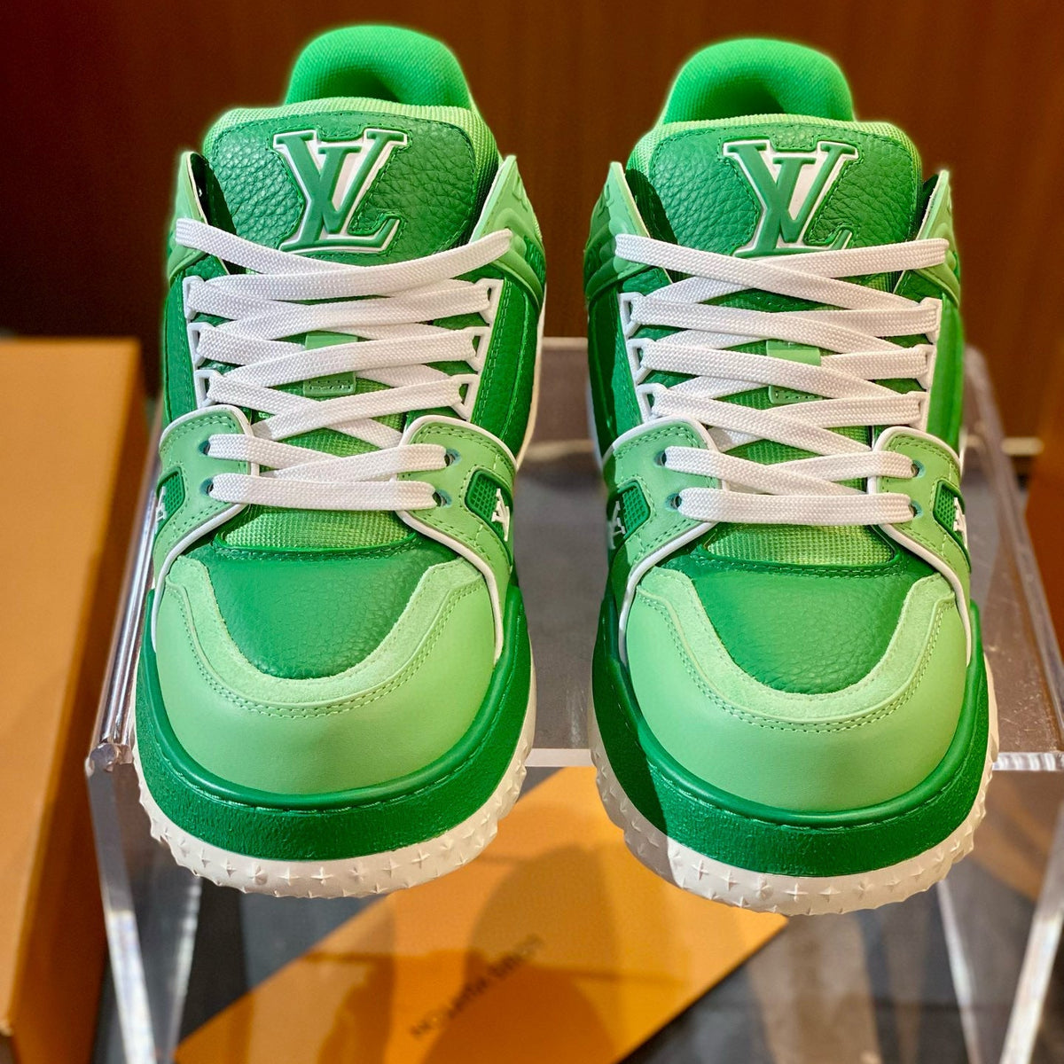 Louis Vuitton Shoes- Louis Vuitton Lou Trainer Maxi Trainers Comfortable Everyday Designer Shoes