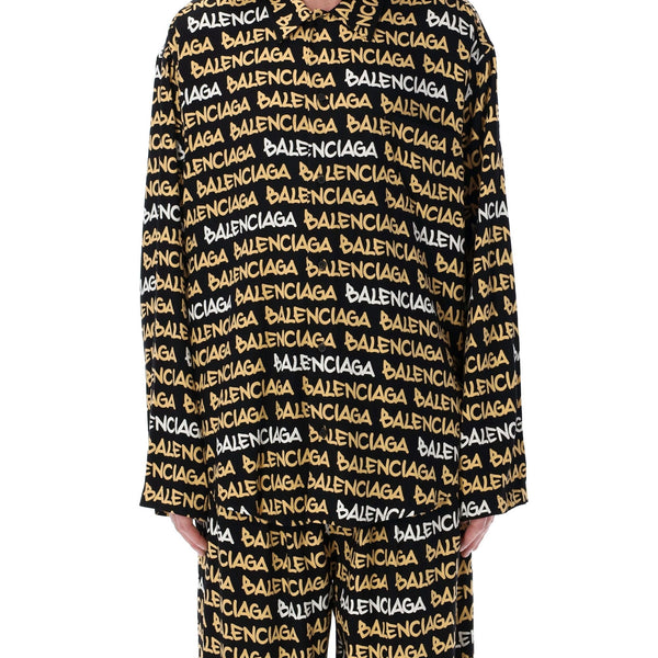 Balenciaga shirts luxury designer piece front view