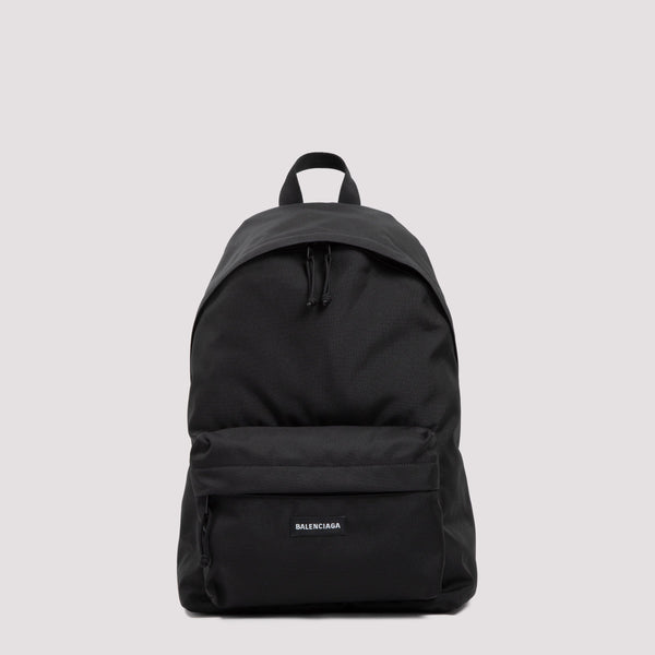 Balenciaga premium bucket bag & backpack detail and craftsmanship close-up