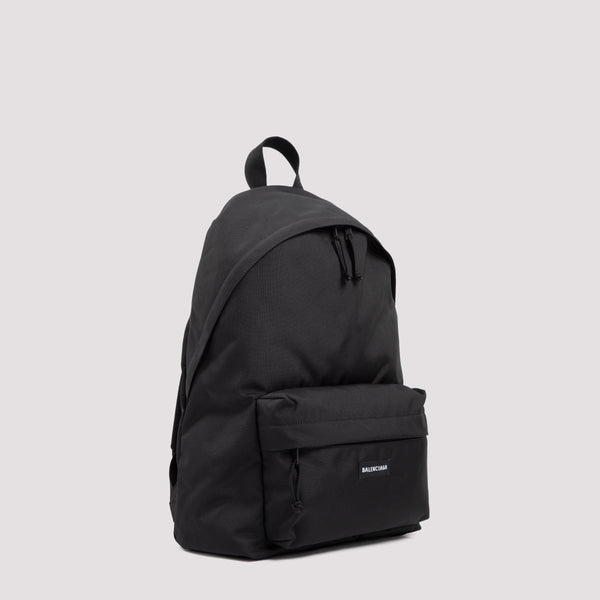 Balenciaga bucket bag & backpack lifestyle shot premium designer piece