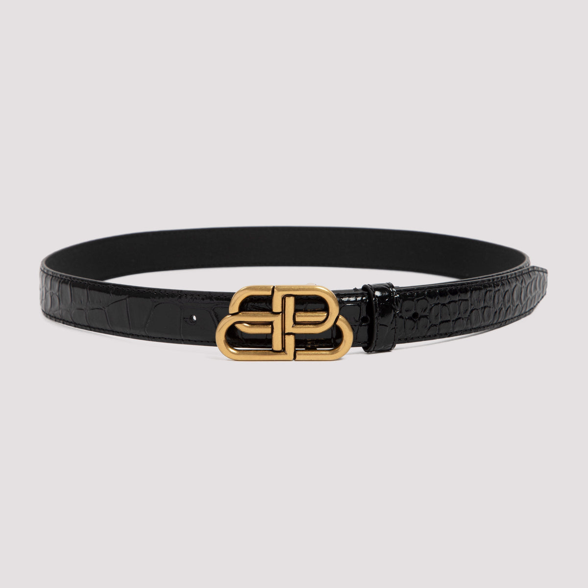 Balenciaga Belts- Balenciaga Bb Thin Belt Premium Leather Designer Belt