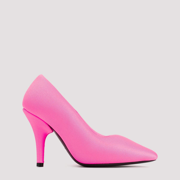 Balenciaga premium pumps detail and craftsmanship close-up