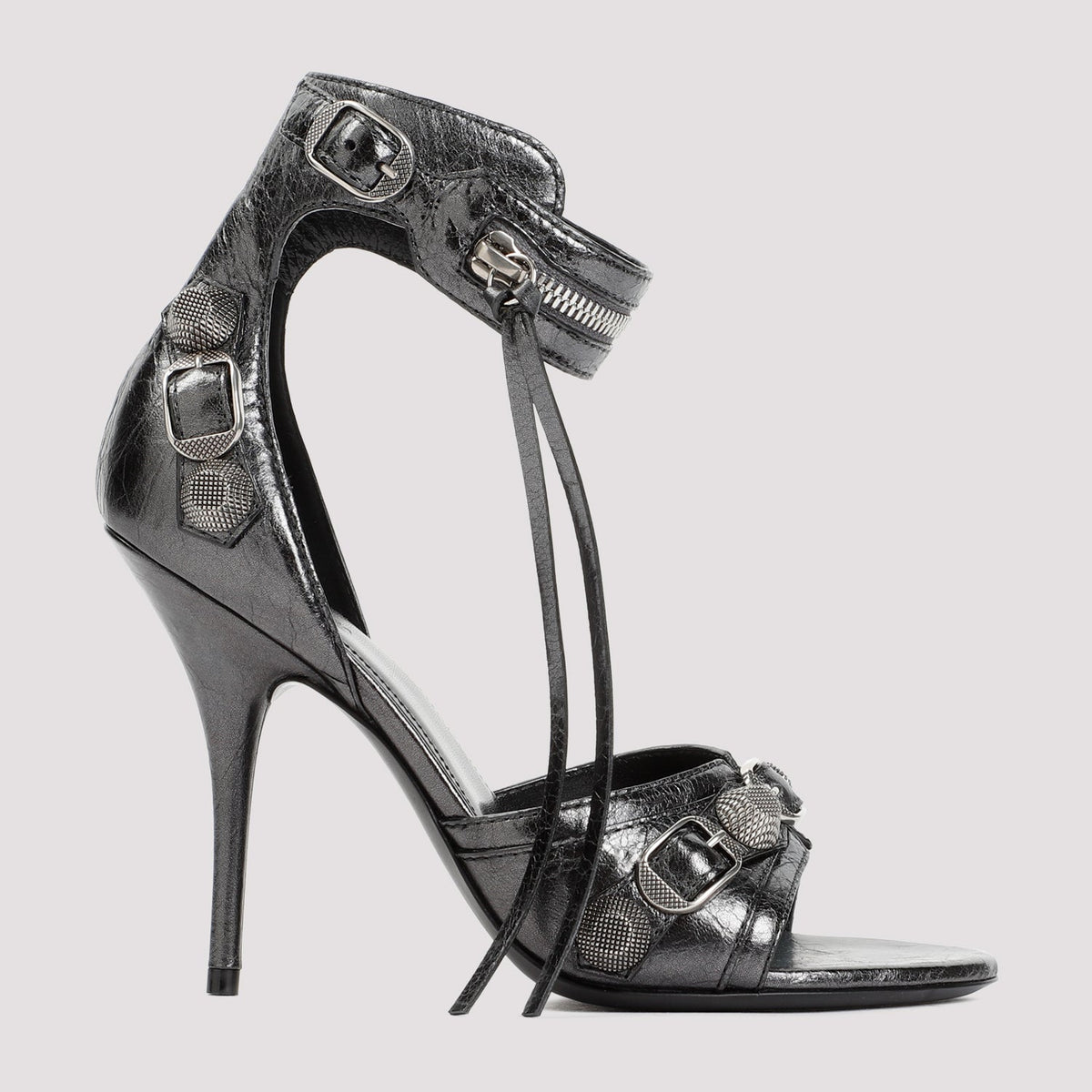 Balenciaga Shoes- BALENCIAGA Cagole Sandals with 11cm Stiletto Heels Premium Designer Casual Shoes