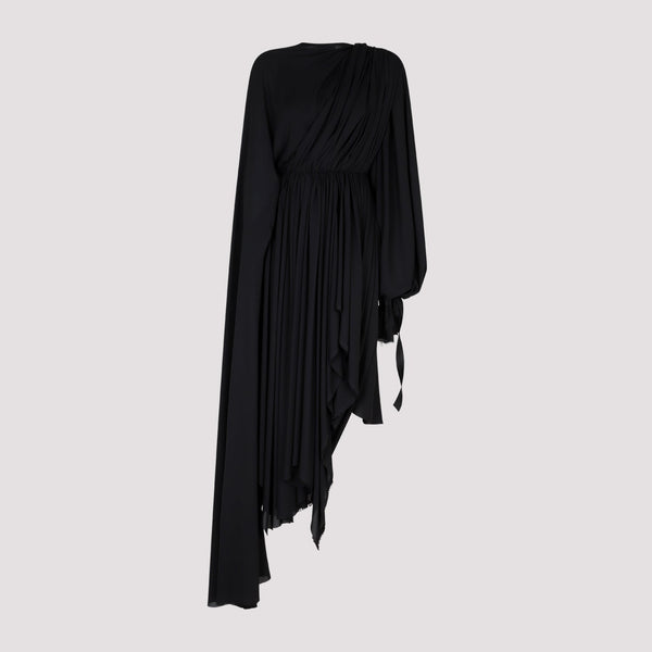 Balenciaga premium dress detail and craftsmanship close-up
