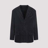 Balenciaga premium jacket detail and craftsmanship close-up