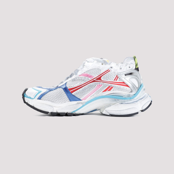 Close-up of Balenciaga sneakers hardware and fine stitching