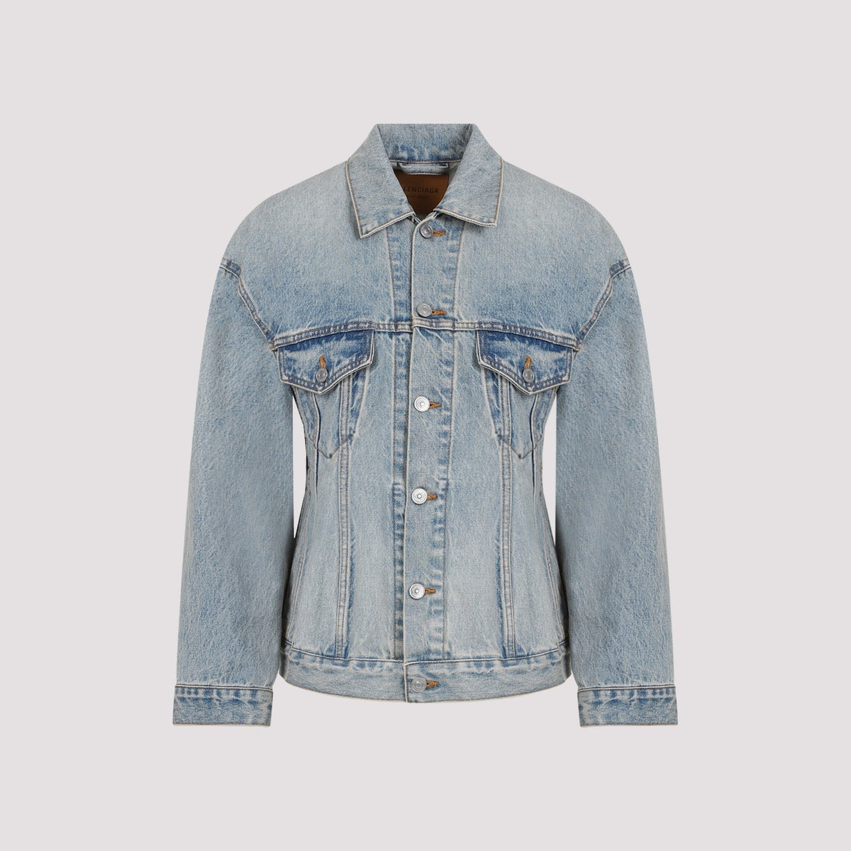Balenciaga Jackets- BALENCIAGA Hourglass Denim Jacket for Women Premium Casual Designer Jacket