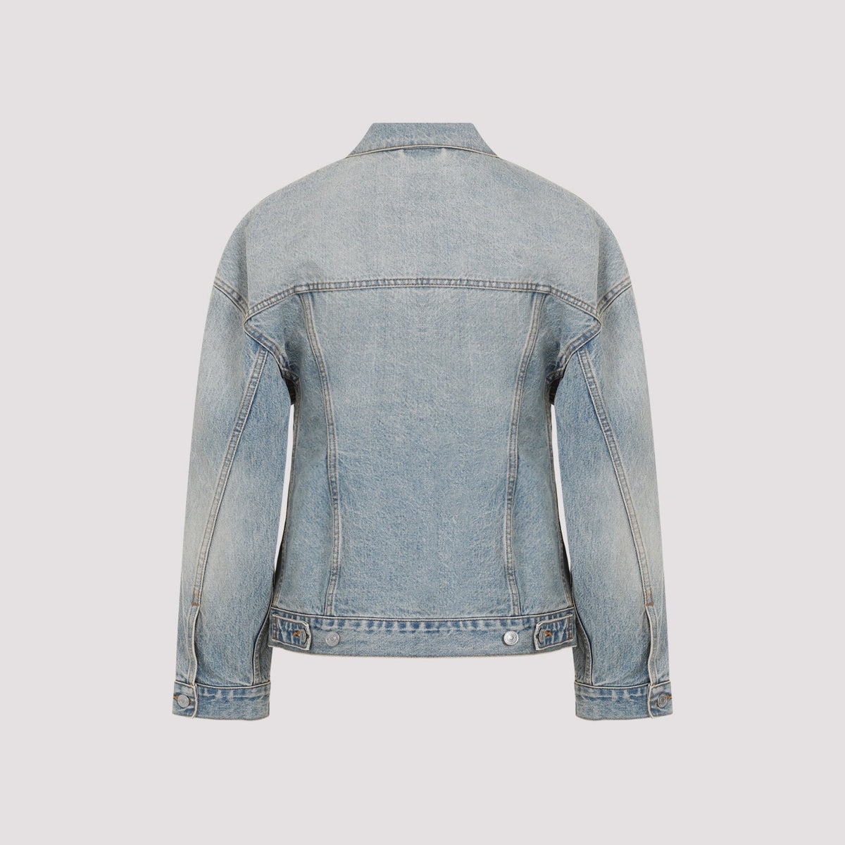Balenciaga Jackets? BALENCIAGA Hourglass Denim Jacket for Women Premium Casual Designer Jacket