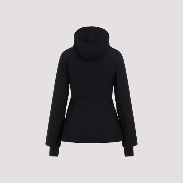 Close-up of Balenciaga coats hardware and fine stitching