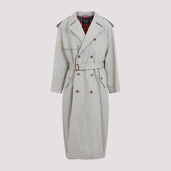 Balenciaga premium coats detail and craftsmanship close-up