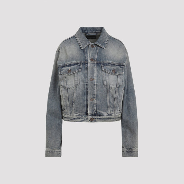 Balenciaga premium jacket detail and craftsmanship close-up